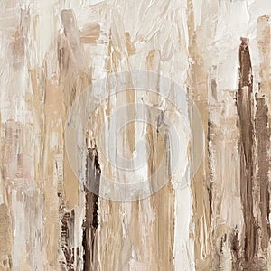 Abstract oil paint with a palette knife texture for background