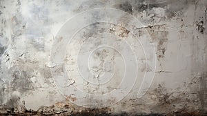 Abstract Old Retro Grunge Concrete Cracked Wall Highly Textured Detailed Background