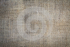 Abstract old sack texture background