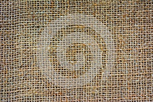 Abstract old sack texture background.