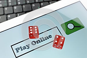 Abstract online game