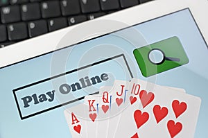 Abstract online game