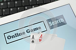 Abstract online game