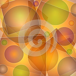 Abstract Opaque Shapes Pattern photo