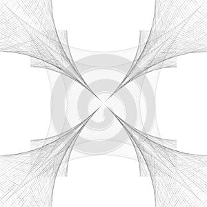 Abstract openwork paint background with nets