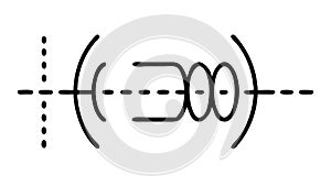 Abstract Optical Illusion Vector Visual Distortion Geometric Pattern Design vector design Generative AI