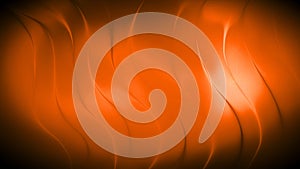 Abstract orange 3d wave background