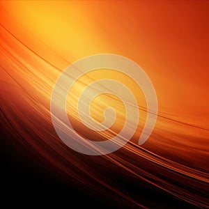 Abstract orange background with some smooth lines in it (see more in my portfolio