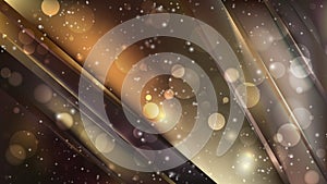 Abstract Orange and Black Defocused Lights Background Vector