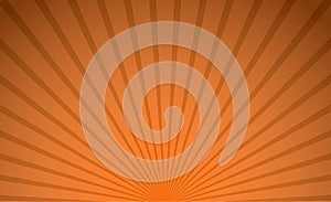 Abstract orange color radial background for halloween theme concept