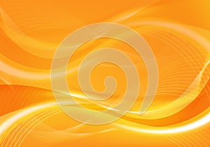 Abstract orange design