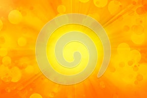 Abstract orange explosion background