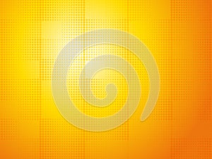 Abstract orange halftone dotted background