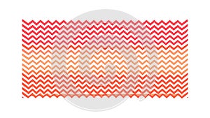 Abstract Orange and Red Chevron Wave Pattern, vector design Generative AI