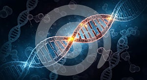 Abstract orange sound wave visualization showcasing audio technology and digital signal processing