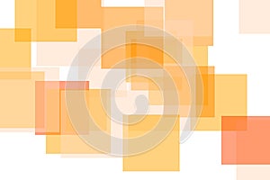 Abstract orange squares illustration background