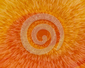 Abstract orange swirling tie dye background