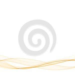 Abstract orange waves. vector illustration. presentation template eps 10
