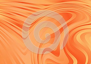 Abstract Orange Wavy Ripple Lines Background Vector Graphic