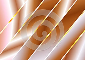 Abstract Orange And White Gradient Shiny Diagonal Lines Background Vector Art Beautiful elegant Illustration