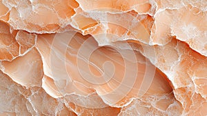Abstract orange and white marble texture background