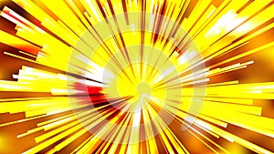 Abstract Orange and Yellow Sunburst Background Vector Illustration