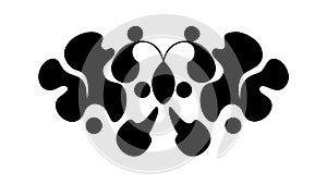 Abstract Organic Blob Shapes Dynamic Design, vector design Generative AI