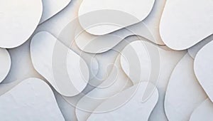 Abstract Organic Shapes Forming a Textured Surface Pattern