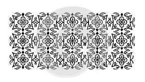 Abstract Ornate Geometric Pattern, Intricate Design Element, vector design Generative AI