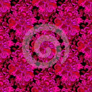 Abstract ornate pattern. Seamless background