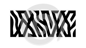 Abstract overlapping angular shapes. Dynamic geometric pattern, vector design Generative AI