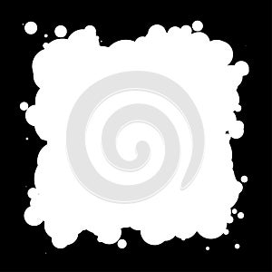 Abstract overlapping circles design element vector illustraiton