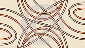 Abstract Overlapping Lines Design, Modern, Dynamic, Art, vector design Generative AI