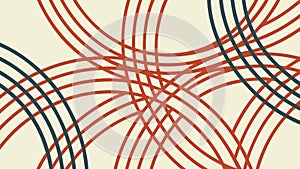 Abstract Overlapping Lines Pattern, Modern, Dynamic, Art, vector design Generative AI