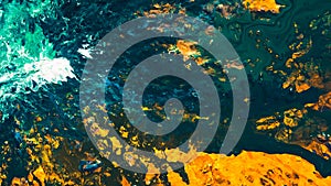 Abstract paint background color mix art pattern