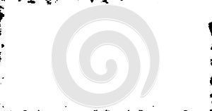 Abstract paint brush oblique stroke black and white transition background, animation of paint splash