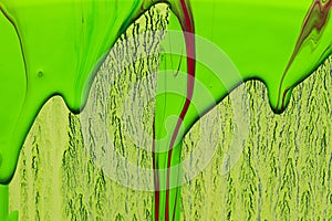 Abstract paint green colours background