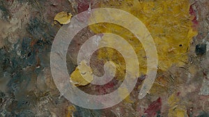 Abstract painted surface