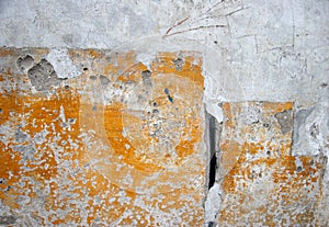 Abstract of painted wall