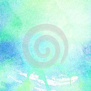 Abstract painted watercolor background