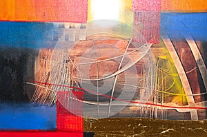 Abstract Painting photo