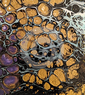 Abstract Painting with Cells