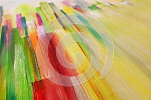 Abstract painting texture in summer colors and texture