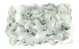 Abstract pale green textured watercolor background