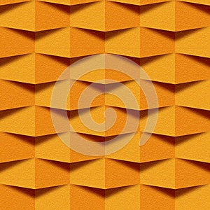 Abstract paneling pattern - seamless background - orange texture