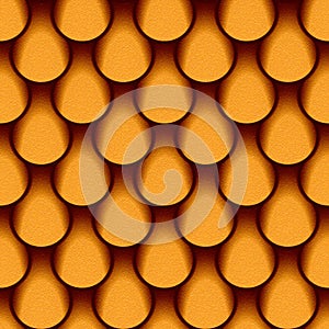 Abstract paneling pattern - seamless background - orange texture