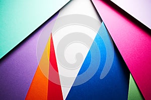 Abstract paper colorful spectrum background