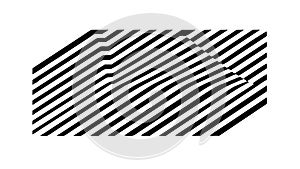 Abstract Parallel Diagonal Lines Pattern for Backgrounds, vector design Generative AI