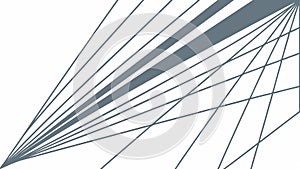 Abstract parallel lines pattern, geometric and modern design, vector design Generative AI