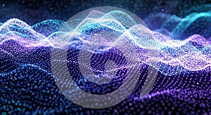 Abstract Particle Wave Background